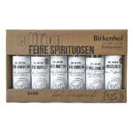 Birkenhof Probierset 6 Flaschen Obstbrände Geschenkset Tastingset feine Spirituosen Birkenhof
